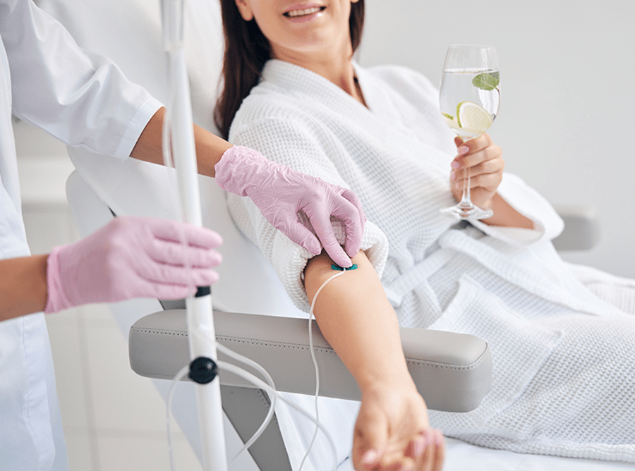 IV Drip therapy treatment - Tushe laser clinic London