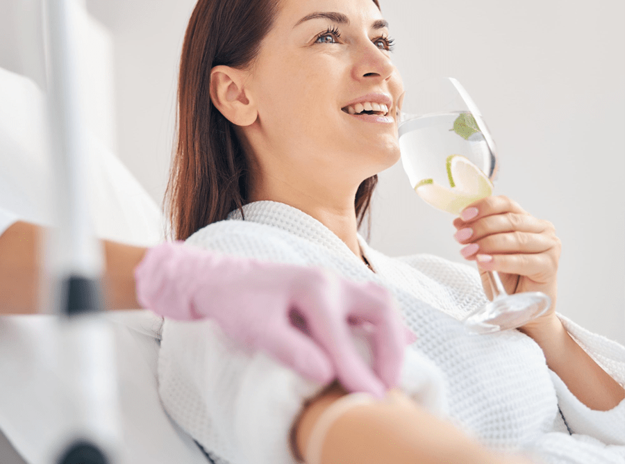 IV Drip therapy treatment - Tushe laser clinic London